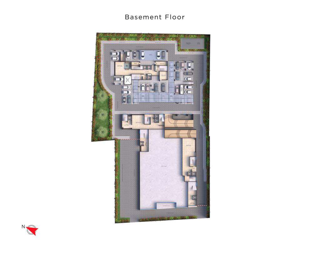 Ground Floor Plan with Commercial