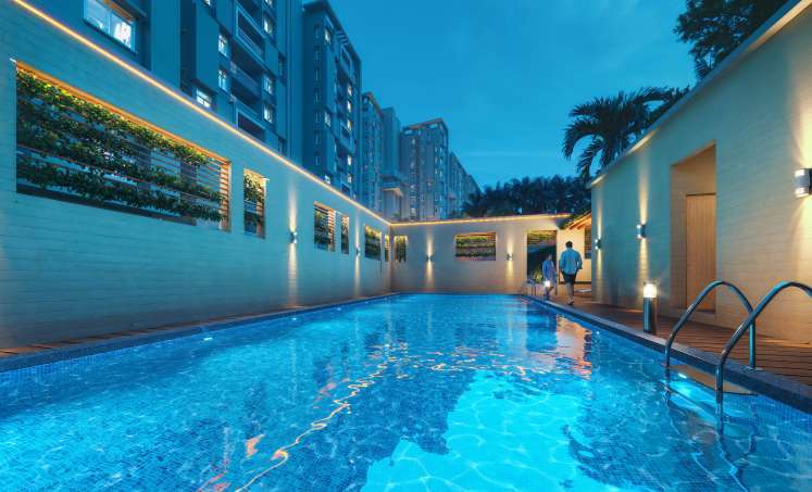 Flats with Swimming Pool in Siliguri 
