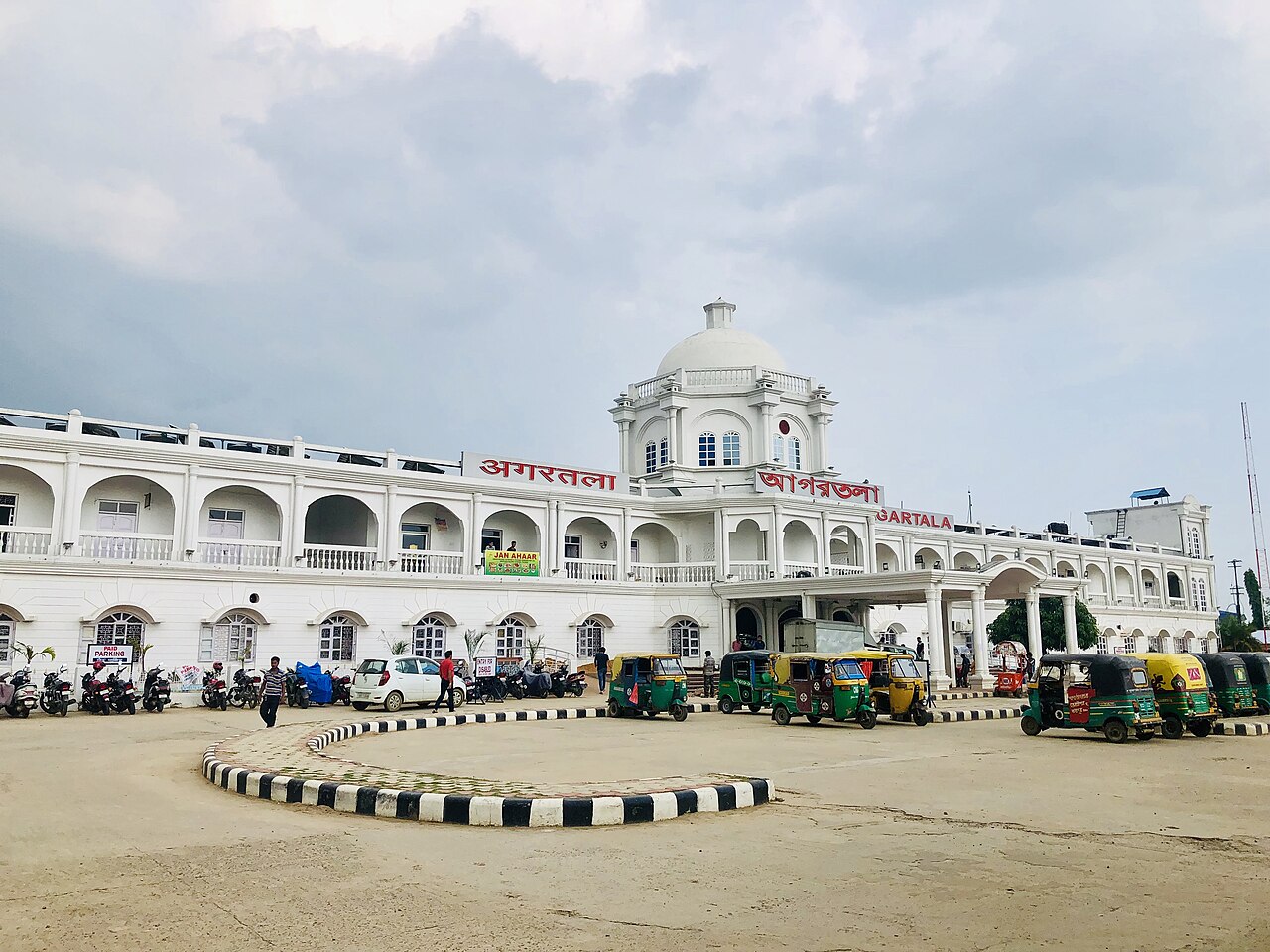 Which is the most posh area in Agartala?